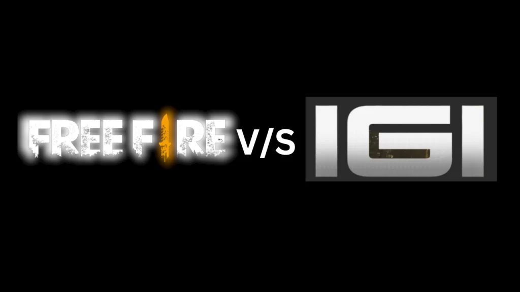 free fire vs igi 