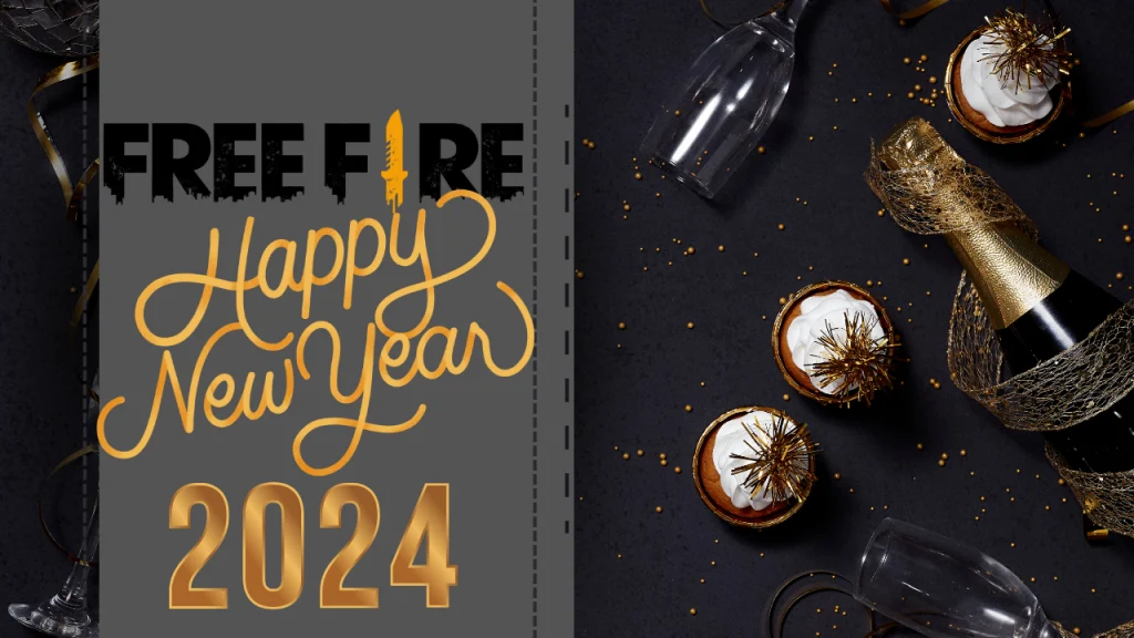 free fire happy new year 2024 game